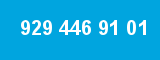 929 446 91 01 929 446 91 01